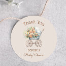 Search for baby carriage shower stickers Stroller