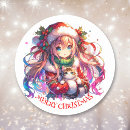 Search for santa cat stickers Puppy