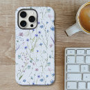 Search for blue wildflower iphone cases Watercolor