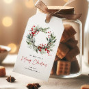 Search for christmas wreath gift tags Berries