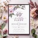 Search for turning 40 invitations Modern