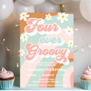 Search for four birthday invitations Hippie