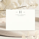 Search for couples monogram note cards Bridal shower