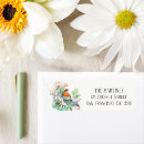 Search for robin return address labels Watercolor