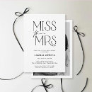 Search for miss to mrs invitations Simple