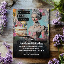 Search for let them eat cake birthday invitations Marie antoinette