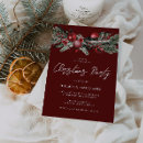 Search for red christmas invitations Classic