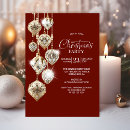 Search for annual christmas invitations Gold