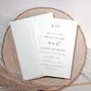 Search for elegant monogram invitations Classy