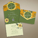 Search for boho sunflowers wedding invitations Botanical