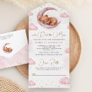Search for luxury baby girl shower invitations We can bearly wait