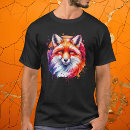 Search for red fox tshirts Abstract