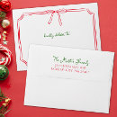 Search for christmas envelopes Red and green