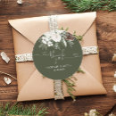 Search for winter wedding stickers Evergreen
