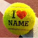 Search for tennis balls Husband