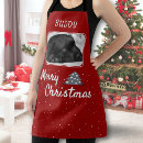 Search for christmas tree aprons Red