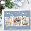 Search for dusty blue christmas cards Modern