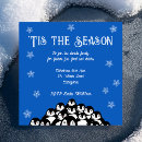 Search for penguin seasonal invitations Festive