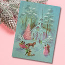 Search for vintage church christmas cards Winter