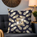 Search for navy and gold cushions Monogrammed