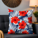 Search for tropical hibiscus cushions Beach