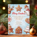 Search for gingerbread cookies christmas cards Illustration
