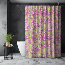 Search for pink and green shower curtains Nature inspired