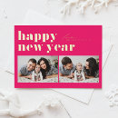 Search for retro new years cards Photo collage