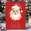 Search for red christmas invitations Whimsical