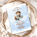 Search for the adventure begins baby shower invitations Around the world