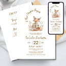 Search for a new chapter baby shower invitations Little book lover