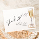 Search for pearl thank you cards Bridal brunch