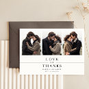 Search for 5 photo wedding thank you cards Newlyweds