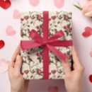 Search for vintage valentine wrapping paper Decoupage