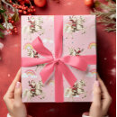 Search for christmas rainbow wrapping paper Santa