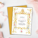 Search for princess 5th birthday invitations Crown