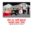 Search for funny police cards Santa