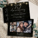 Search for 70 year anniversary invitations Elegant