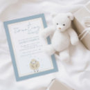 Search for sweet dreams baby shower invitations Blue