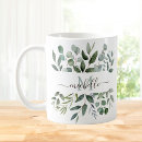 Search for botanical mugs Sage green