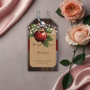Search for apple gift tags Rustic