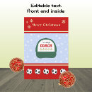 Search for soccer coach christmas cards Sport