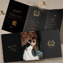 Search for all black wedding invitations Calligraphy script