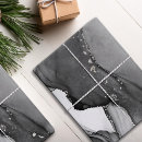 Search for black marble wrapping paper Black and white