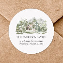 Search for nature address stickers Rustic