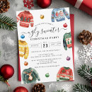 Search for sweater christmas invitations Ugly