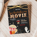 Search for movie halloween invitations Popcorn