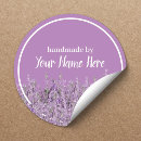Search for vintage lavender stickers Homemade