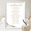 Search for wedding programs Order of events