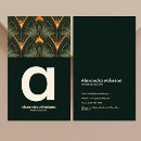 Search for art deco business cards Designer
